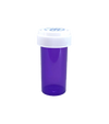Purple Smart Vial Push and Turn Reversible Cap- 100 Count